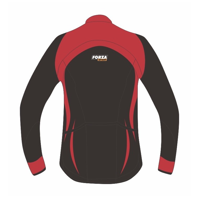 Kurtka kolarska 2w1 Maroon