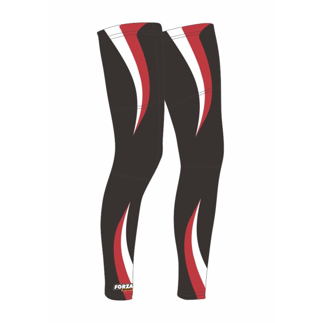 Ocieplacze kolarskie - nogawki Maroon