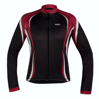 Kurtka kolarska softshell Maroon