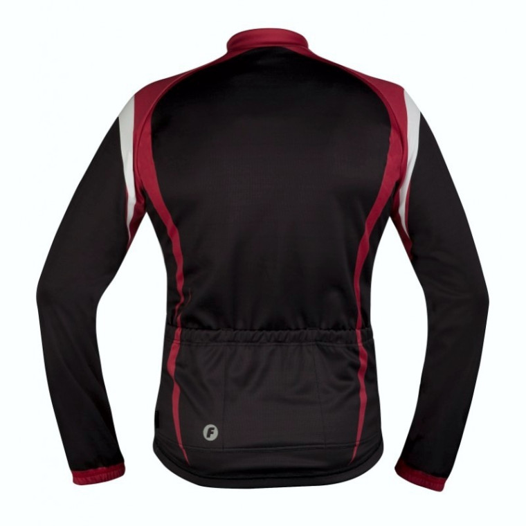 Kurtka kolarska softshell Maroon