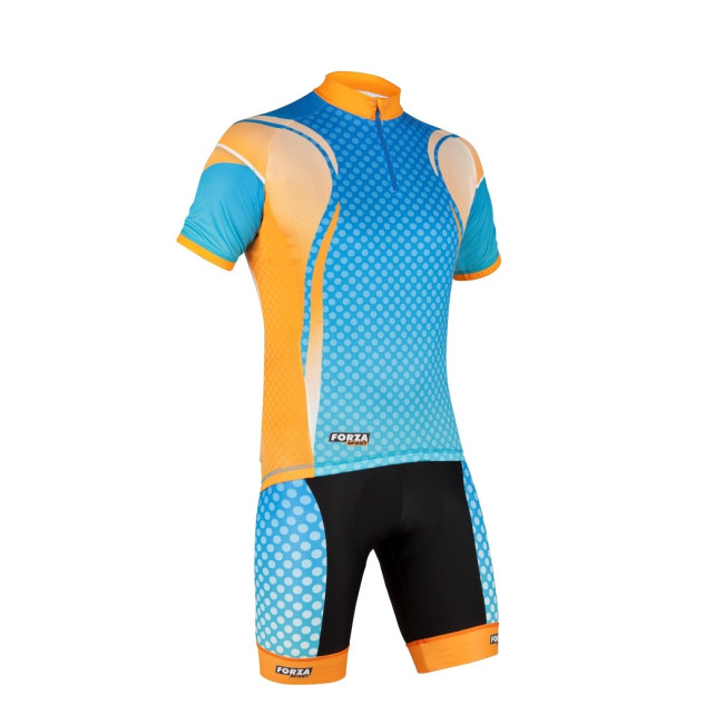 Koszulka kolarska Dots