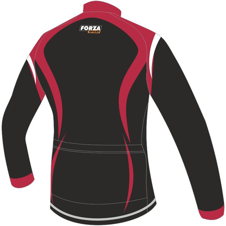 Kurtka kolarska softshell Maroon