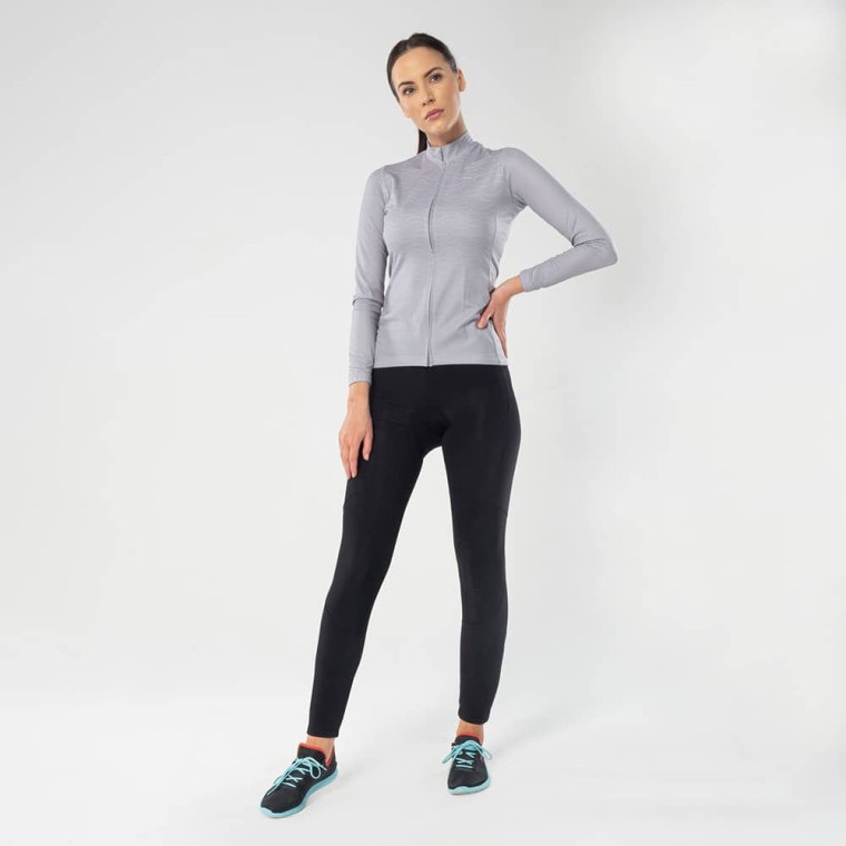 Spodnie kolarskie Thermo Black damskie