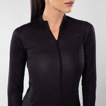 Koszulka karbon Black damska