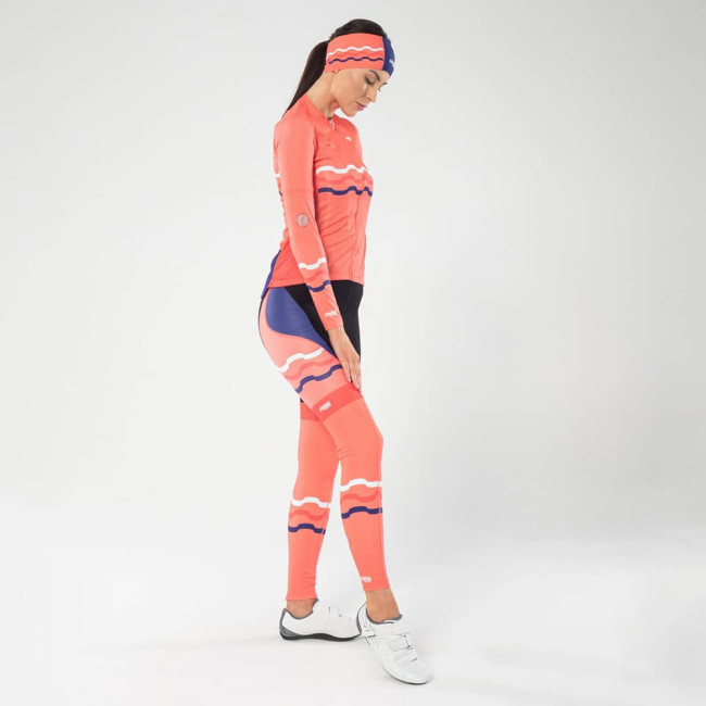 Ocieplacze kolarskie - nogawki Press Coral