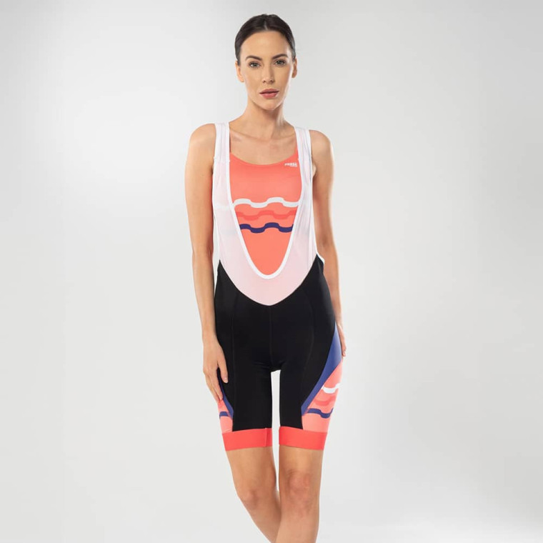 Spodenki kolarskie Press Coral