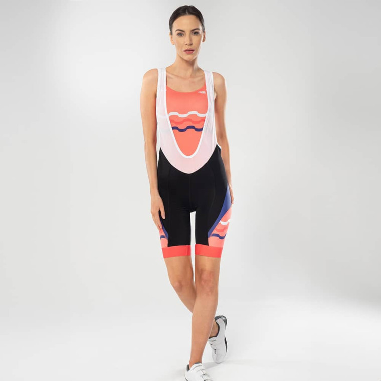 Spodenki kolarskie Press Coral