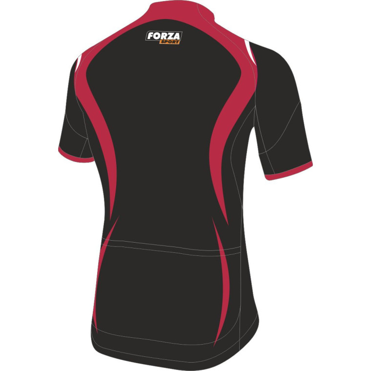 Koszulka kolarska Tecnico Maroon M XXL Promocja