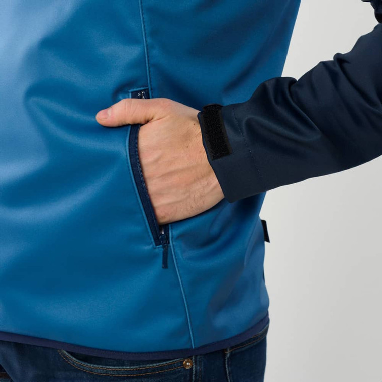 Kurtka softshell z kapturem męska