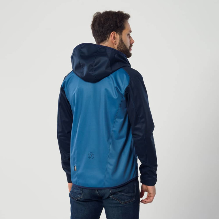 Kurtka softshell z kapturem męska