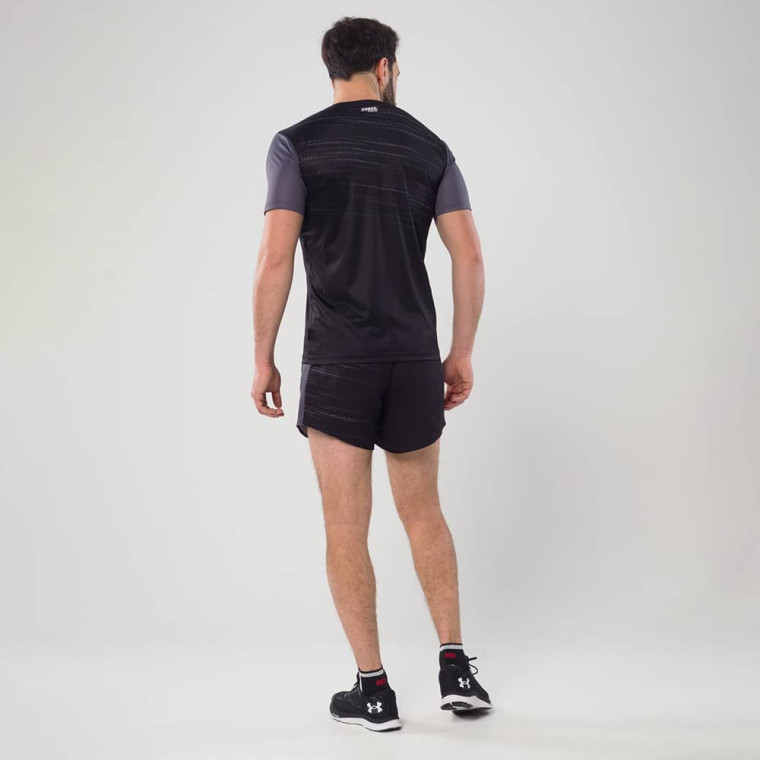 Szorty biegowe Como Nero