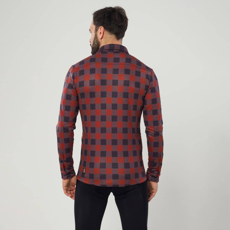 Koszula Gravel Orange Tartan