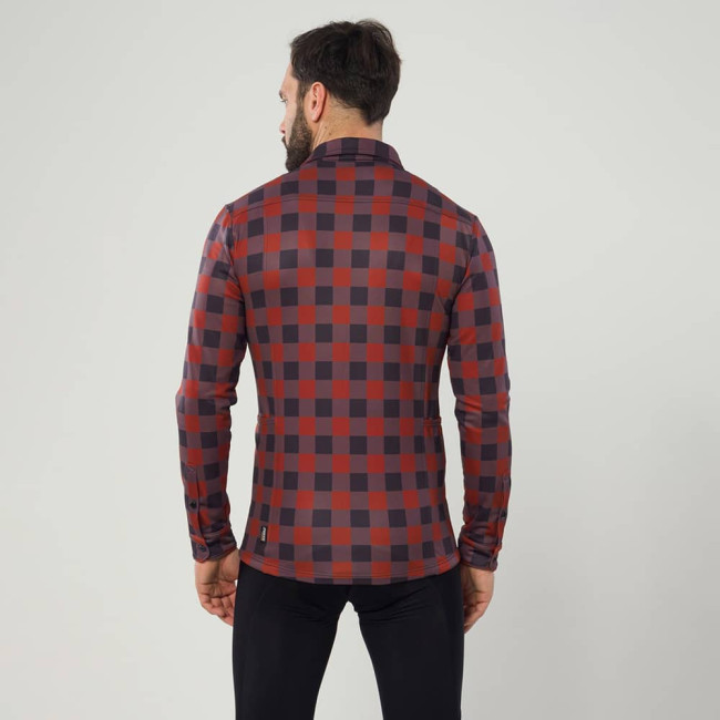 Koszula Gravel Orange Tartan