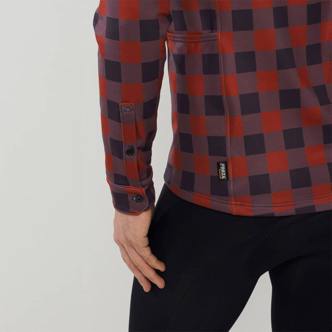 Koszula Gravel Orange Tartan