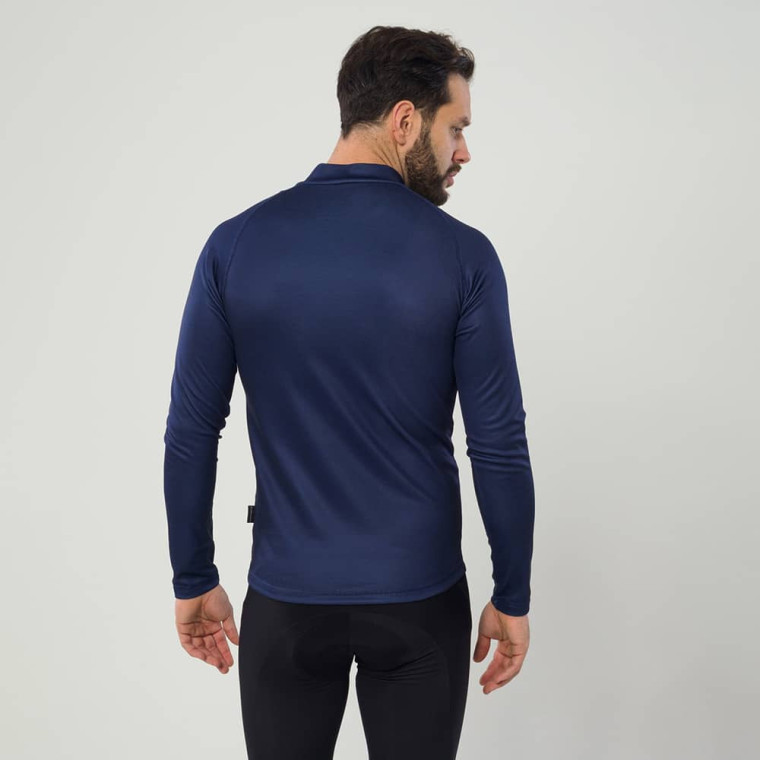 Koszulka Merino ze stójką