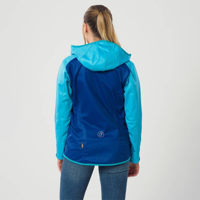 Kurtka softshell z kapturem damska