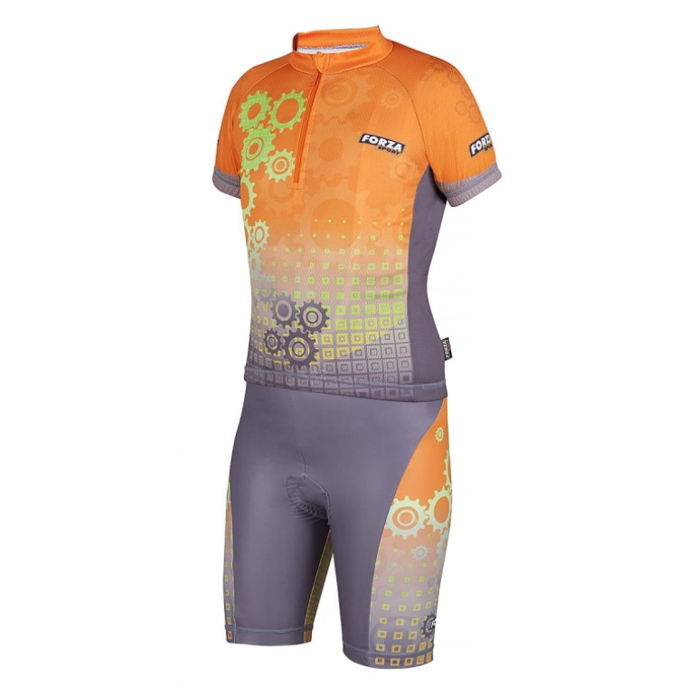 Koszulka rowerowa dziecięca Gear