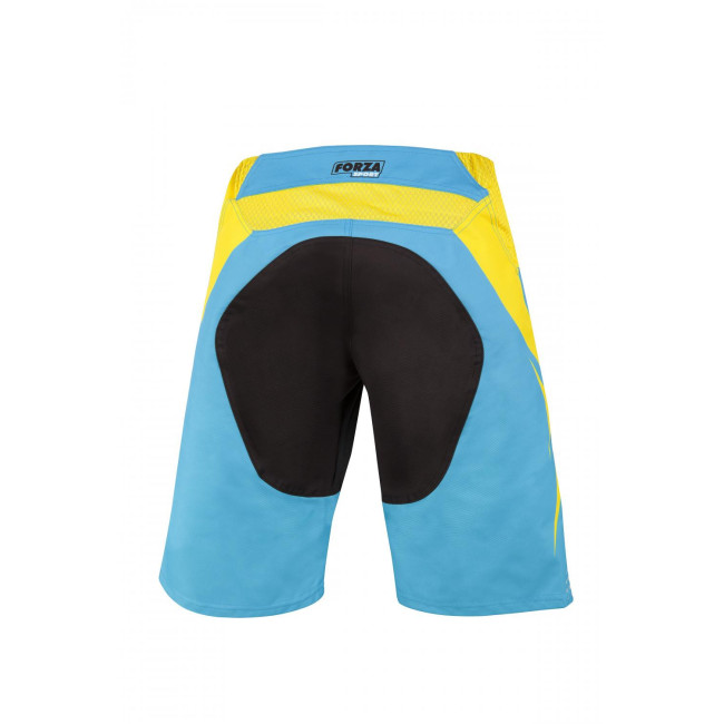 Spodenki downhill niebieskie DH Rack