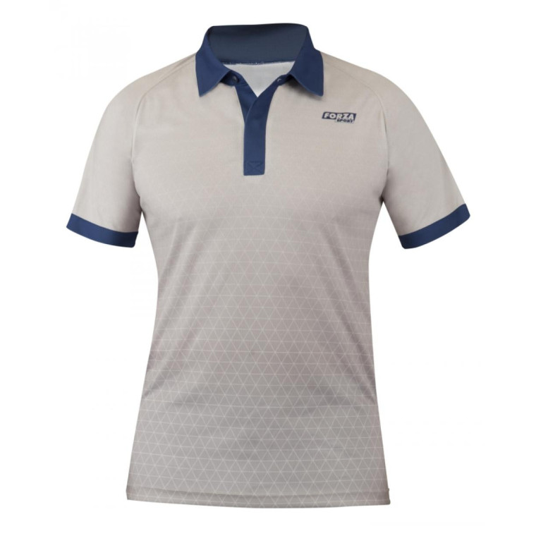 Koszulka sportowa męska polo Grey