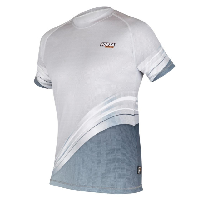 Szary T-shirt sportowy męski Dry Clim Szary T-shirt sportowy męski Dry Clim