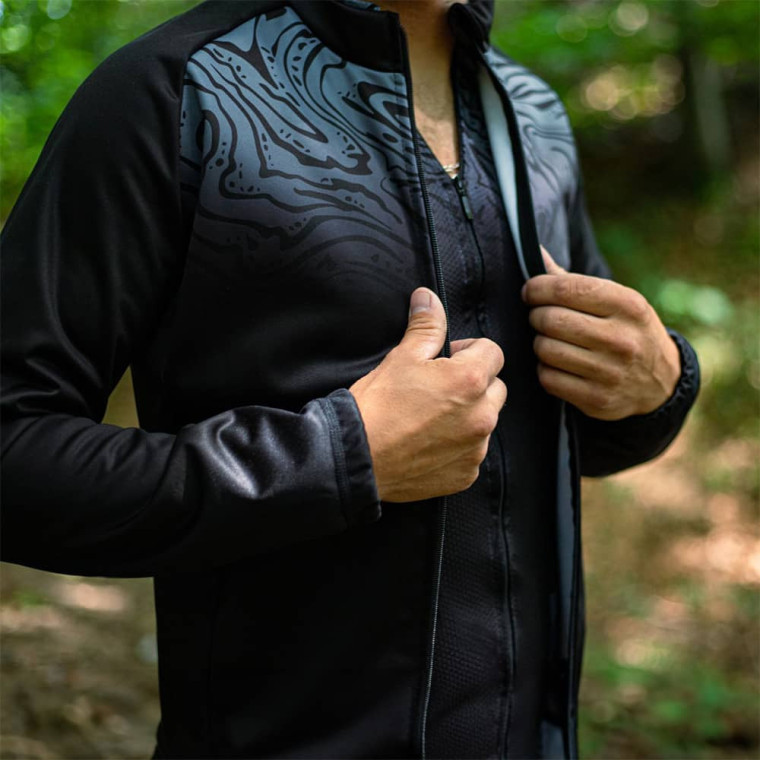 Kurtka kolarska softshell Essence