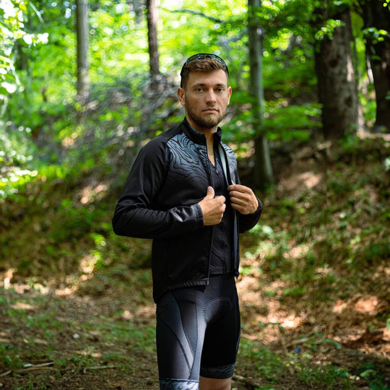 Kurtka kolarska softshell Essence