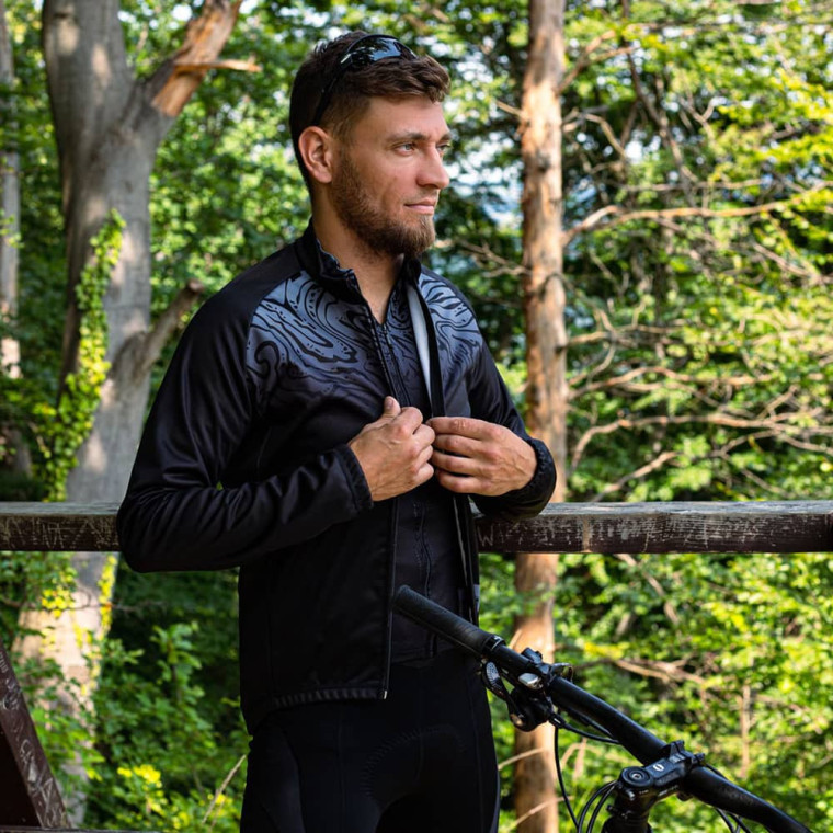 Kurtka kolarska softshell Essence
