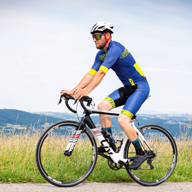 Spodenki kolarskie Pro Essence Blue