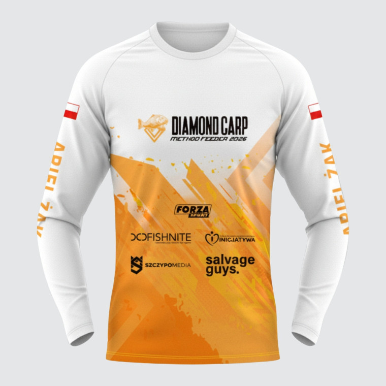 Koszulka wędkarska Diamond Carp Method Feeder 2026 Limitowana