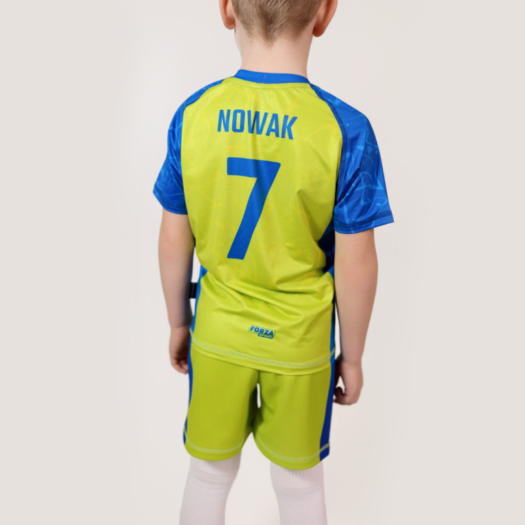 Komplet piłkarski dziecięcy personalizowany – producent | Forza