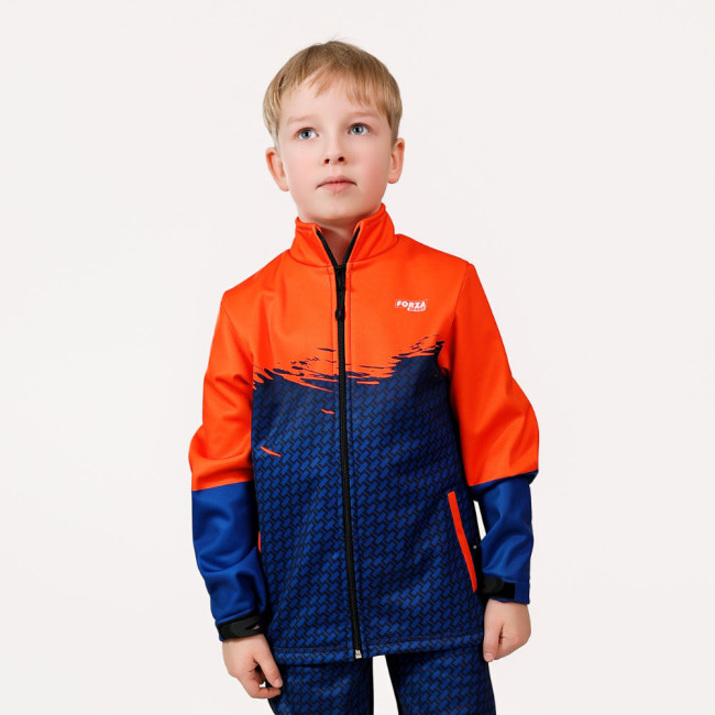 Kurtka softshell dziecięca – membrana 10000 mm | Forza