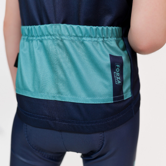 Koszulka kolarska Essence junior granatowa – dziecięca | Forza Sport