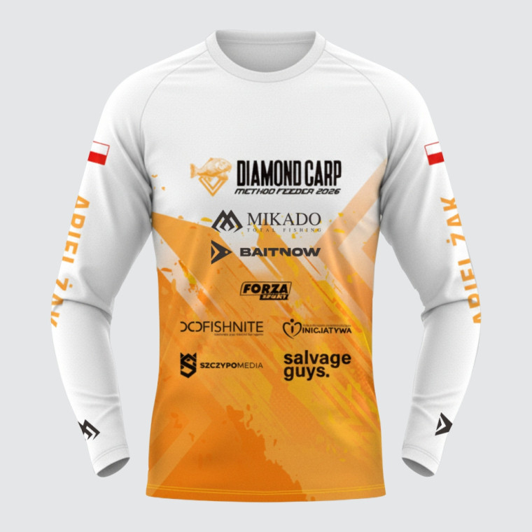 Koszulka wędkarska Diamond Carp Method Feeder 2026 Limitowana