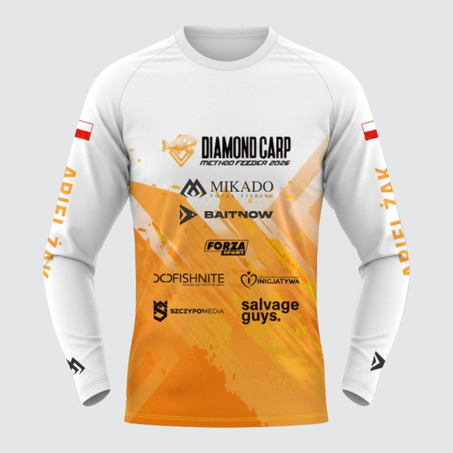 Koszulka wędkarska Diamond Carp Method Feeder 2026 Limitowana