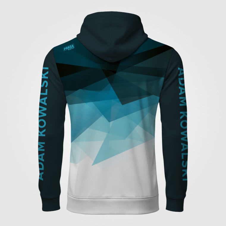Bluza wędkarska FORZA SPLASH FIRE z kapturem – personalizowana bluza sportowa