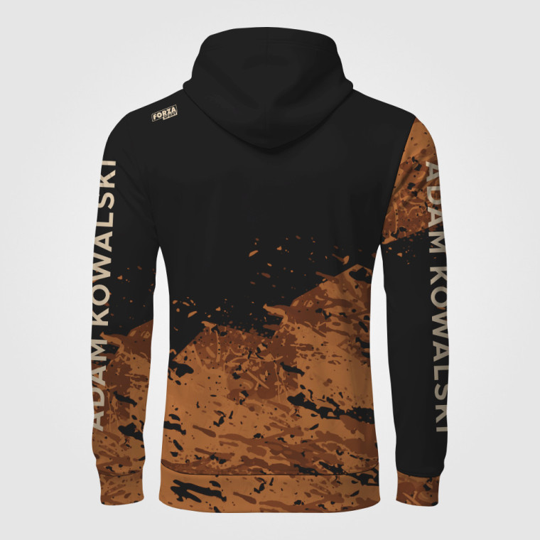 Bluza wędkarska FORZA SPLASH FIRE – personalizowana bluza z kapturem