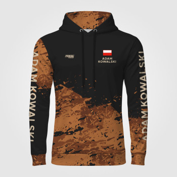 Bluza wędkarska FORZA SPLASH FIRE – personalizowana bluza z kapturem
